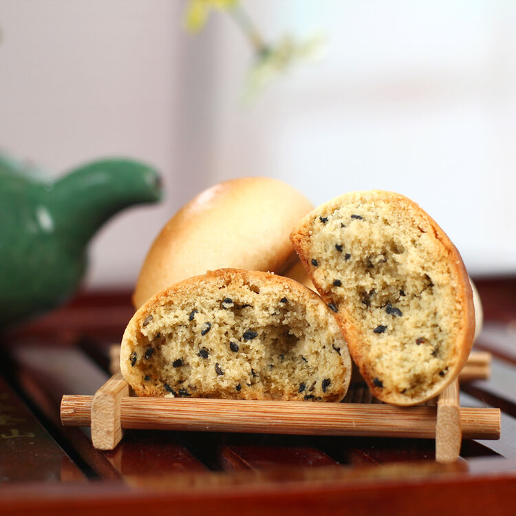 玉叶金花 【江西馆】江西特产 九江特产 庐山茶饼 320g*5包 传统糕点