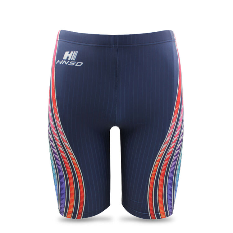 海边游泳度假男士长款速干个性五分泳裤温泉泳裤温泉长腿及膝男款泳衣