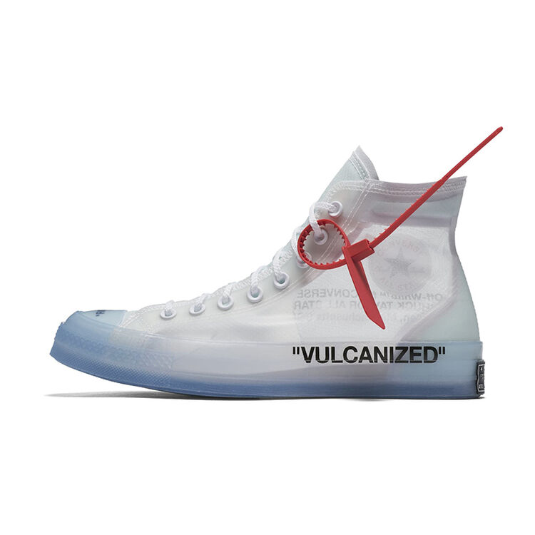 converse 匡威男鞋 off-white x chuck taylor 70s高帮透明男板鞋
