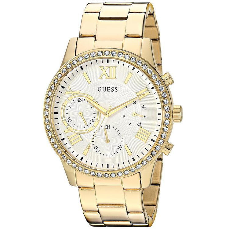 全球购盖尔斯(guess) stainless steel 女子手表u1069l2