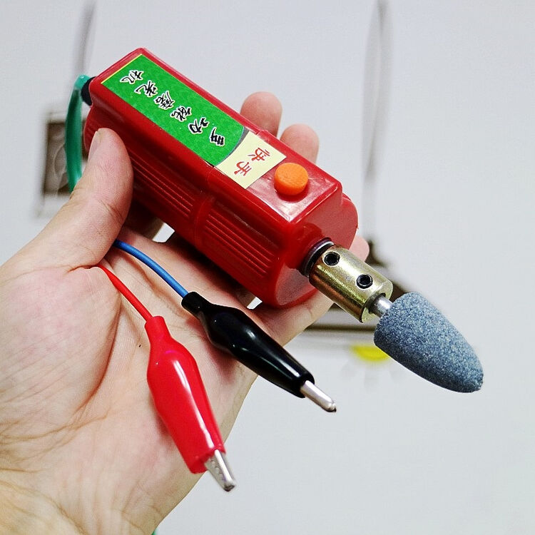 电瓶车电动车维修补胎工具小电磨打磨机12v电瓶夹轮胎电动打磨机 快手
