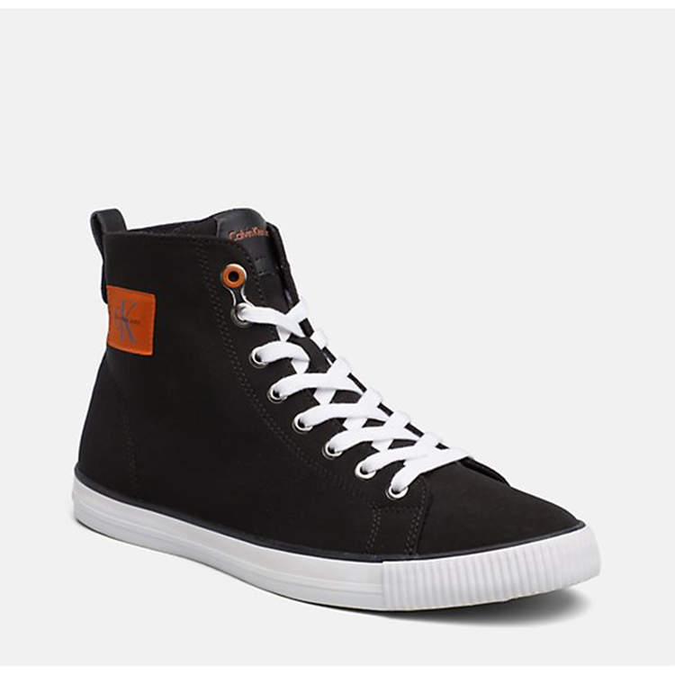 calvin klein卡尔文 克莱恩ck男鞋高帮帆布鞋板鞋休闲鞋运动鞋