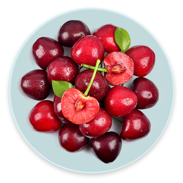 鲜宴 大连樱桃车厘子美早 500g 单果30-36mm 一级大果