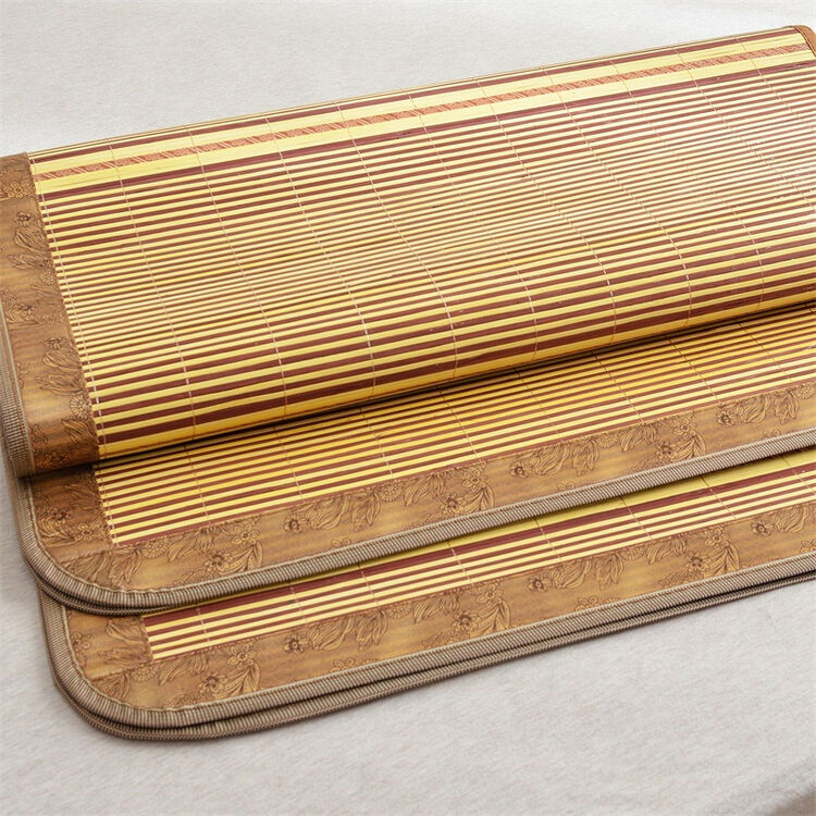 享发 凉席竹席 可折叠双面碳化凉席竹藤席子 空调席单双人 金玉翠花