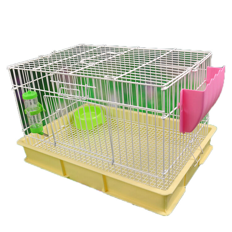 洁西 大兔笼 兔笼子 大号 加大兔笼 加粗兔笼 折叠笼子 荷兰猪笼 豚鼠
