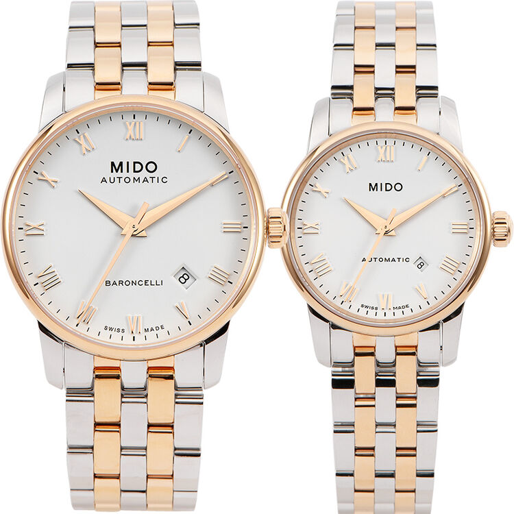 美度(mido)手表 贝伦赛丽系列自动机械情侣表m8600.9.n6.1/m7600.9.