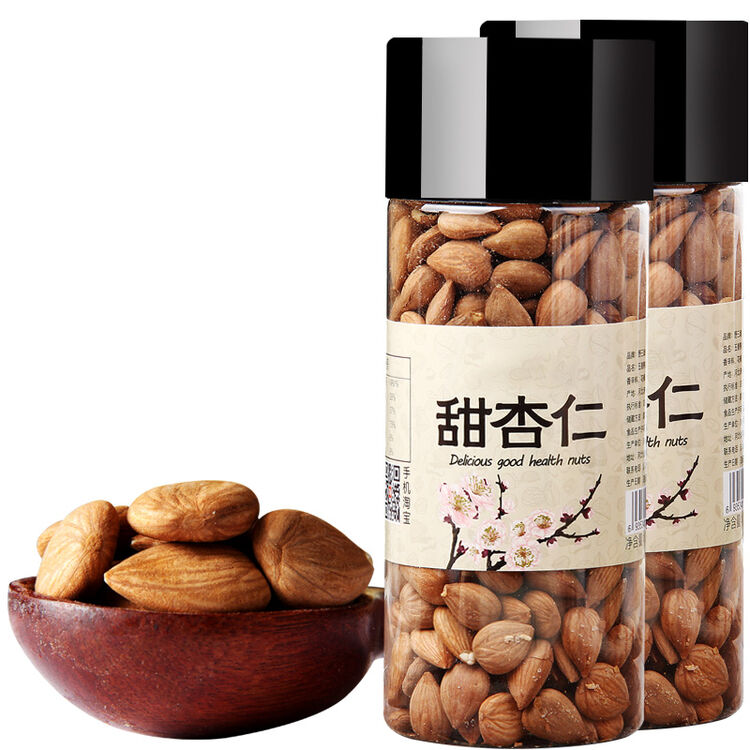 野三坡 甜杏仁500g 生熟杏扁 南杏仁 承德杏仁 可制杏仁露露 新货坚果