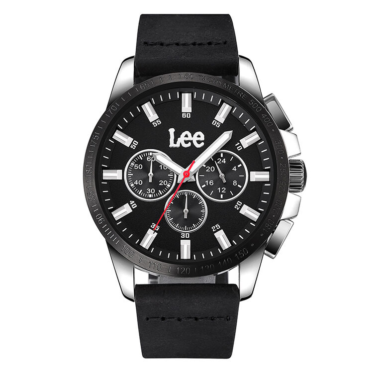 lee手表 欧美时尚个性男表多功能防水运动计时石英表les-m03dsl1-1s