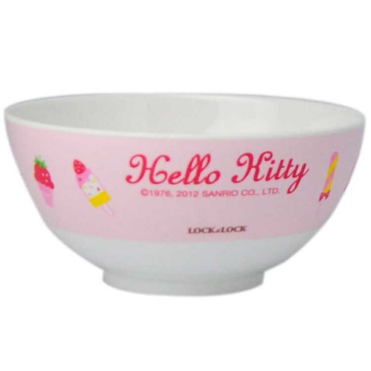 乐扣乐扣hellokitty婴幼儿离乳具碗粉色lbb451kt