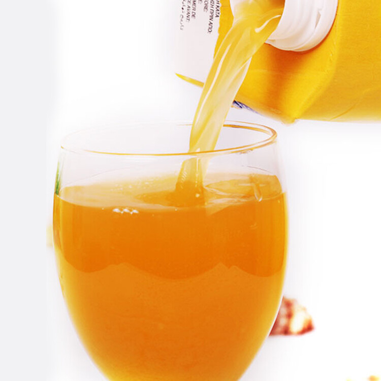 地中海塞浦路斯进口 塞浦丽娜（Cyprina）芒果香橙苹果混合100%果汁 1L*4瓶 果汁饮料 整箱 光明服务菜管家商品 