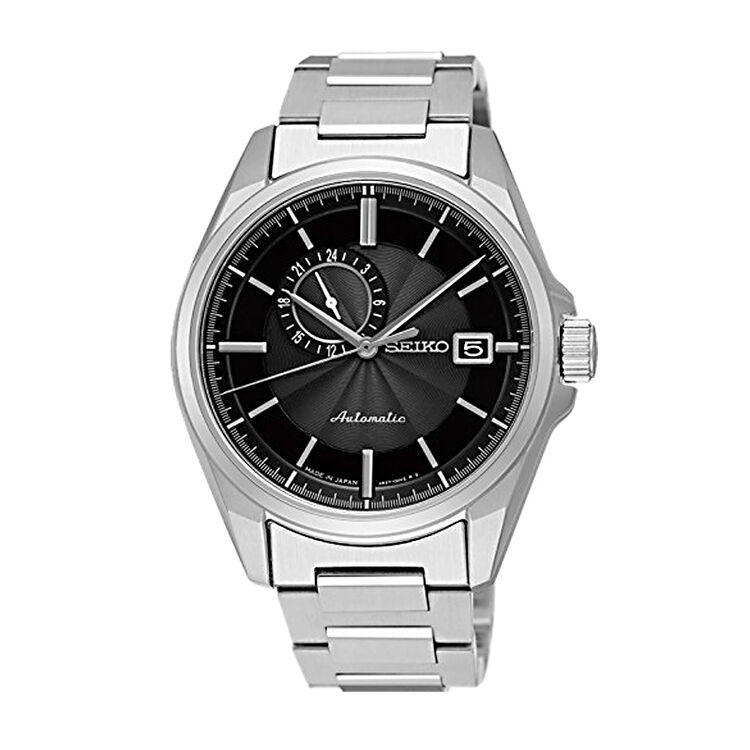 精工(seiko)手表presage领航自动机械商务休闲防水男表ssa195j1