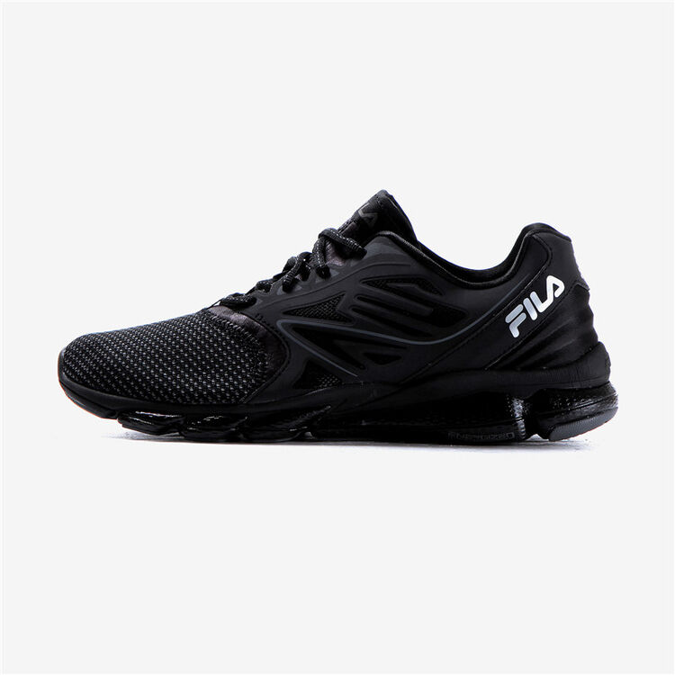 全球购 fila 斐乐 男鞋 透气耐磨时尚网状男士运动鞋 黑色/1m-blk 265