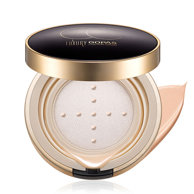 高柏诗(gopas) 气垫cc霜遮瑕保湿补水bb霜女防水不脱妆 气垫cc霜
