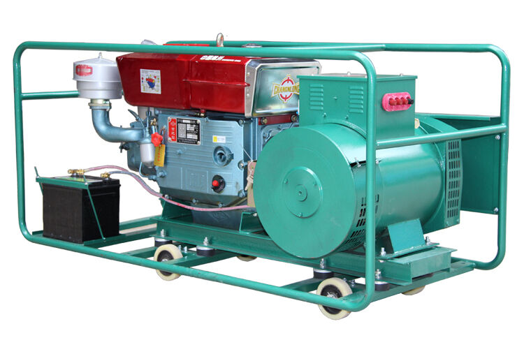 拖拉机组 柴油发电机组10kw12/15/20/24/30kw千瓦380v 全铜15kw电启动