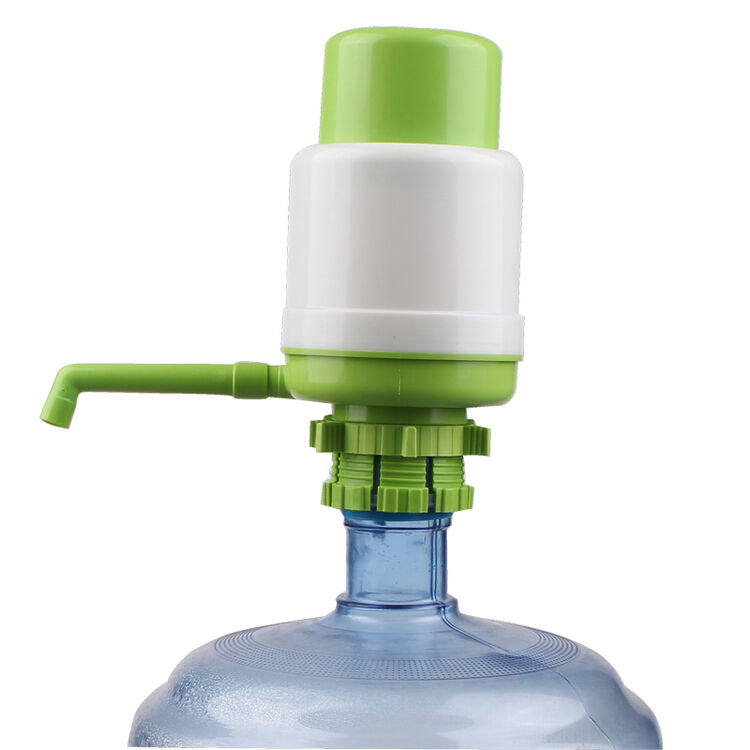 蓝臣 加厚绿色手压泵 取水器[白绿加厚压水器]
