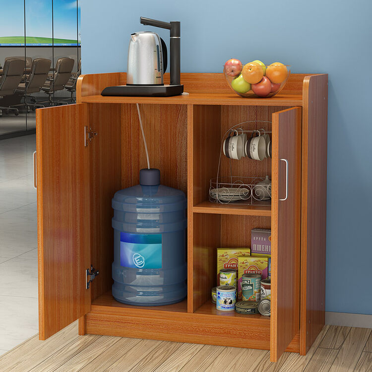 餐边茶柜中式简易多功能饮水书柜餐厅资料客厅矮柜简约办公室白色茶水