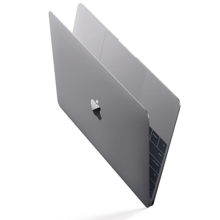 apple macbook 12英寸笔记本电脑 深空灰色 256gb闪存 mjy32ch【图片