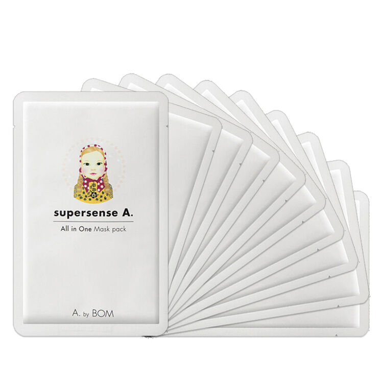 by bom艾柏梵 baby超能婴儿补水面膜保湿叶子桃花面膜 新款夏日超能