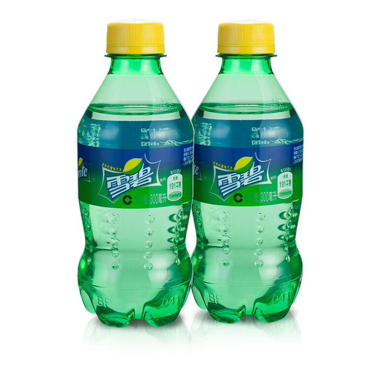 雪碧sprite 柠檬味 汽水饮料 碳酸饮料 300ml*24瓶整箱装
