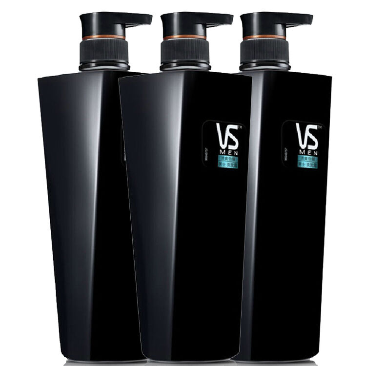 沙宣(vidalsassoon) 香港版沙宣男士洗发水700ml 清爽酷凉3瓶
