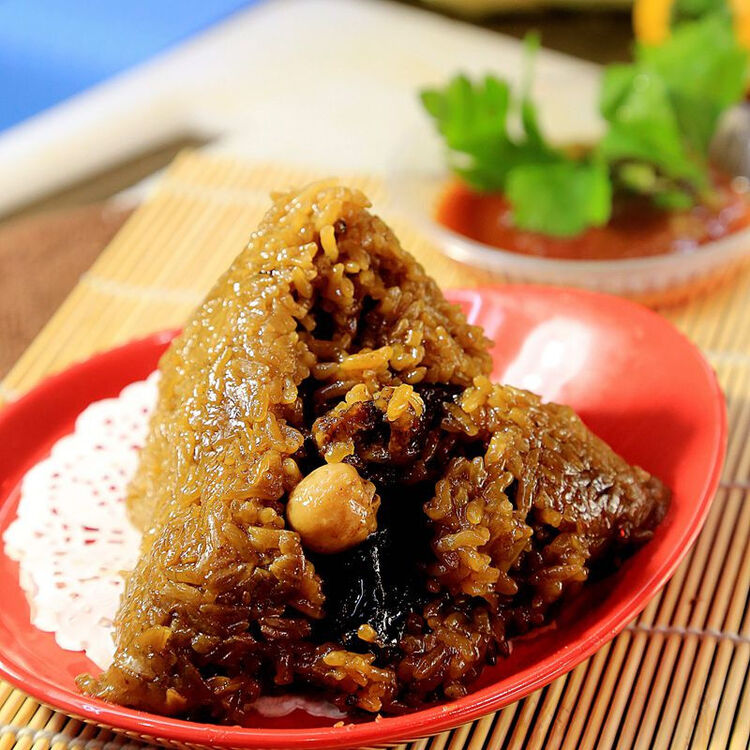 邵子牙食品 厦门特产闽南烧肉粽1个/包 端午节虾仁香菇肉粽子250g 250