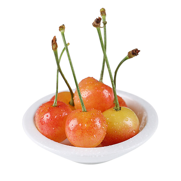 山东水晶樱桃 烟台黄蜜黄金车厘子水果1.5斤