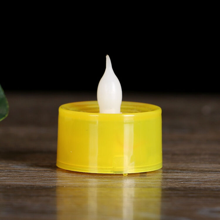 电池灯供灯长明灯电子佛灯 电蜡烛灯供财神发光电子小蜡烛 黄色电烛灯