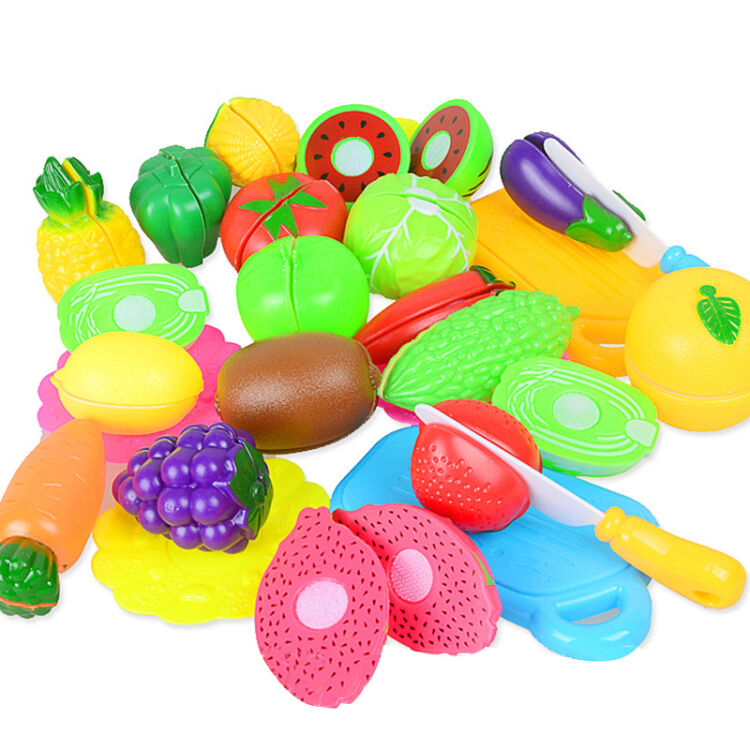 过家家切水果玩具益智水果切切乐玩具女孩 婴幼儿童购物车玩具男孩