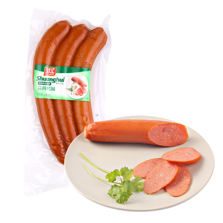 双汇 香肠 午餐火腿肠 餐桌香肠 蒜蓉烤肠 540g