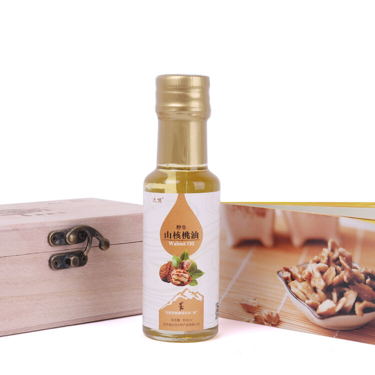 达顶 长白山野生山核桃油 小支礼盒装 欧盟认证 母婴食用油 绿色