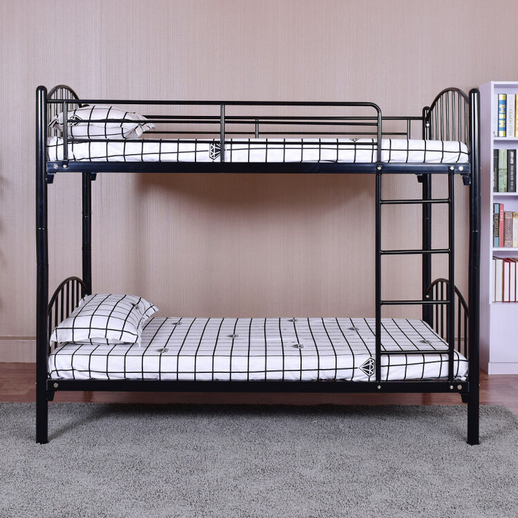 悠兿 高低床铁艺床成人上下床铁床工地学生宿舍上下铺铁架床宿舍双层