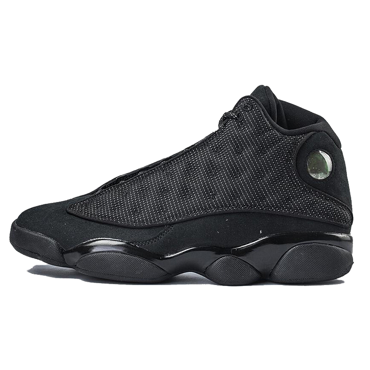 耐克(nike) air jordan13 black aj13黑猫gs 884129 884129-011 黑豹