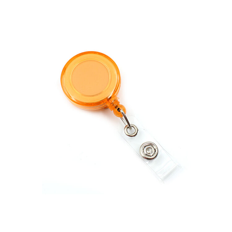 合式美(hesme) 证件夹子胸卡易拉扣纯色卡套伸缩扣工作证胸牌挂扣夹