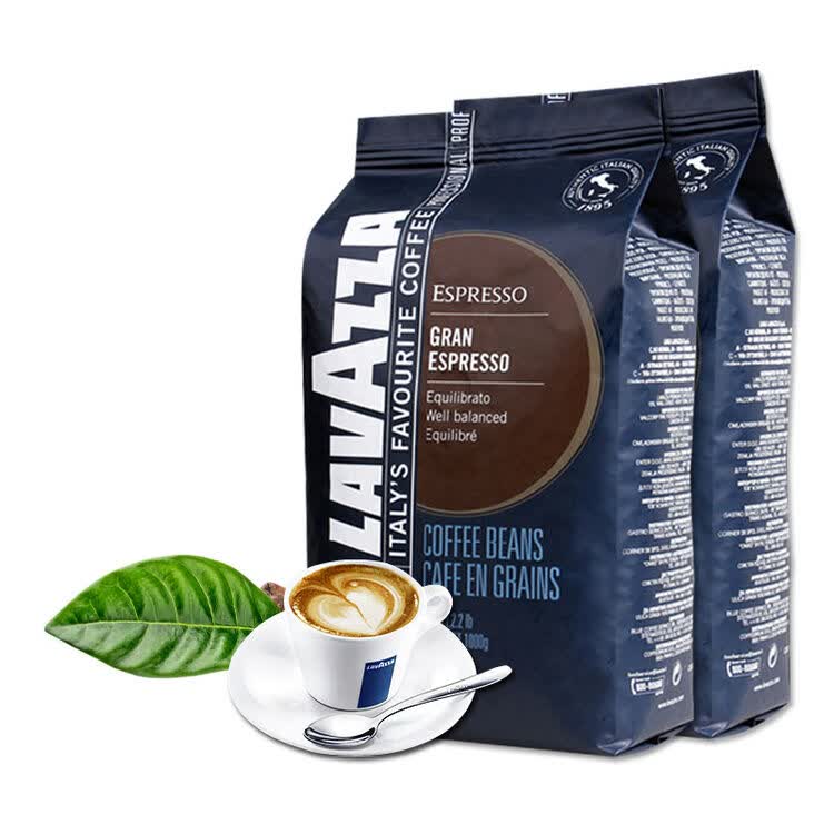 意大利原装进口lavazza/拉瓦萨乐维萨咖啡豆 class意式经典1000gx2袋