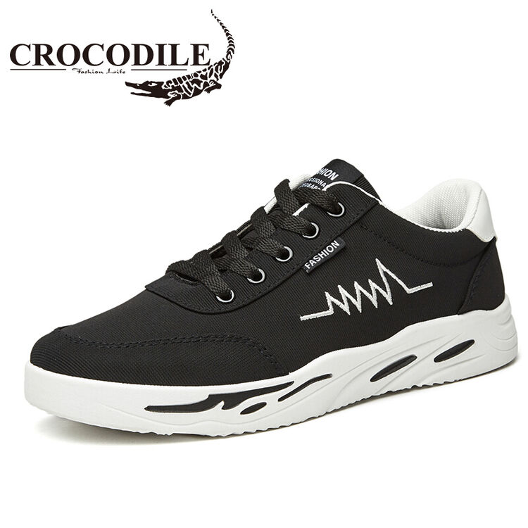 【领券仅需119元】鳄鱼恤(crocodile)休闲鞋男鞋 板鞋男士鞋子 男生