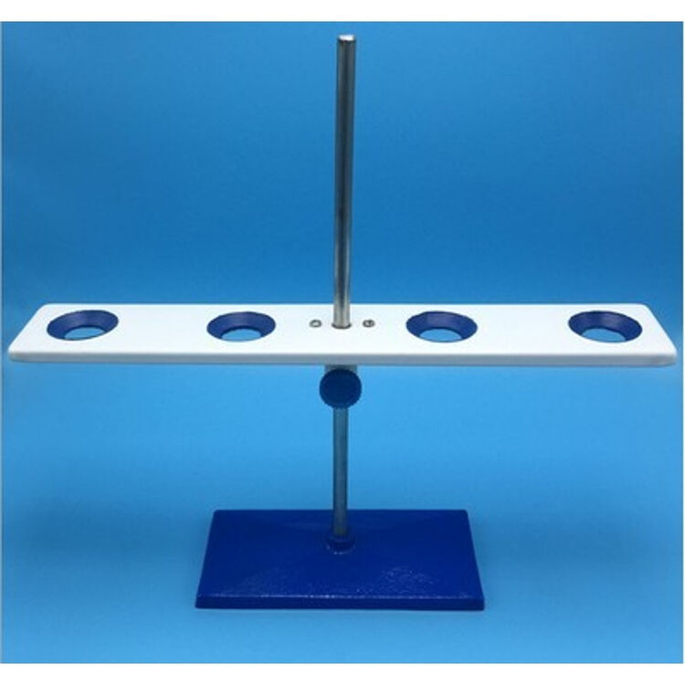 苏品 铁漏斗架 4孔 铁制喷塑四孔漏斗架子 玻璃漏斗固定架 优质出口型