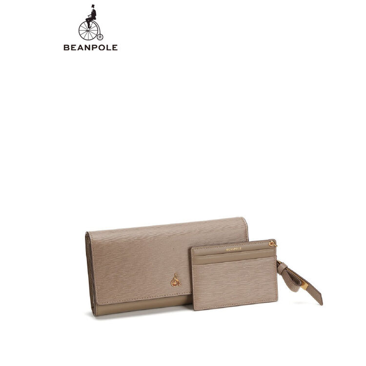 beanpole 女款简洁实用钱包 米色 均码
