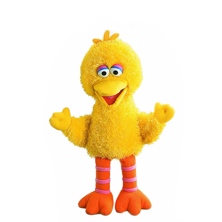【全球购】美国sesame street 创意芝麻街儿童手偶 木偶剧玩具 大鸟