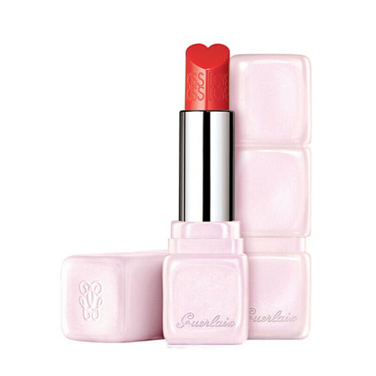 娇兰(guerlain) 2018春季限量kiss爱心心形新款口红唇膏 574#(预售)