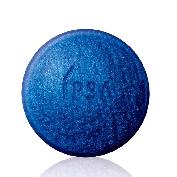 ipsa茵芙莎清润蓝矿物皂磨亮纹理深度清洁男女士洁面皂 100g