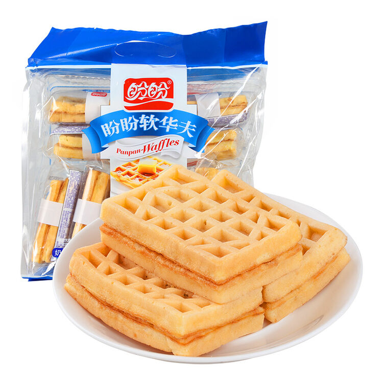 盼盼 华夫饼软华夫 奶香味252g(内装9枚)