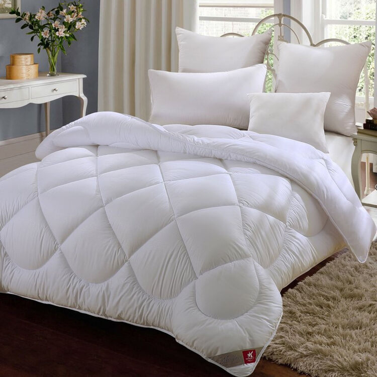 梦兰家纺玉米纤维被芯秋冬加厚被子 白色 220*240cm