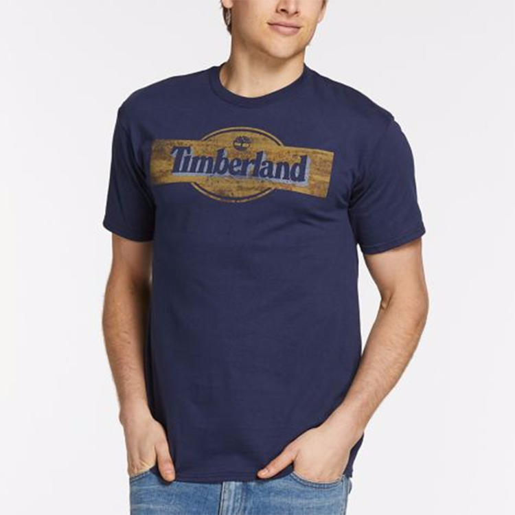 timberland添柏岚t恤男圆领短袖a1lcb dark blue-a3t6u xxl