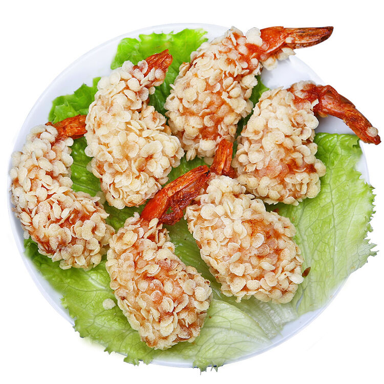 水娃娃 玉米片凤尾虾 690g 油炸食品半成品年货礼盒