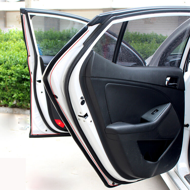 后备箱隔音条 汽车防水槽防尘密封条 汽车用品改装专用 四车门 后备箱