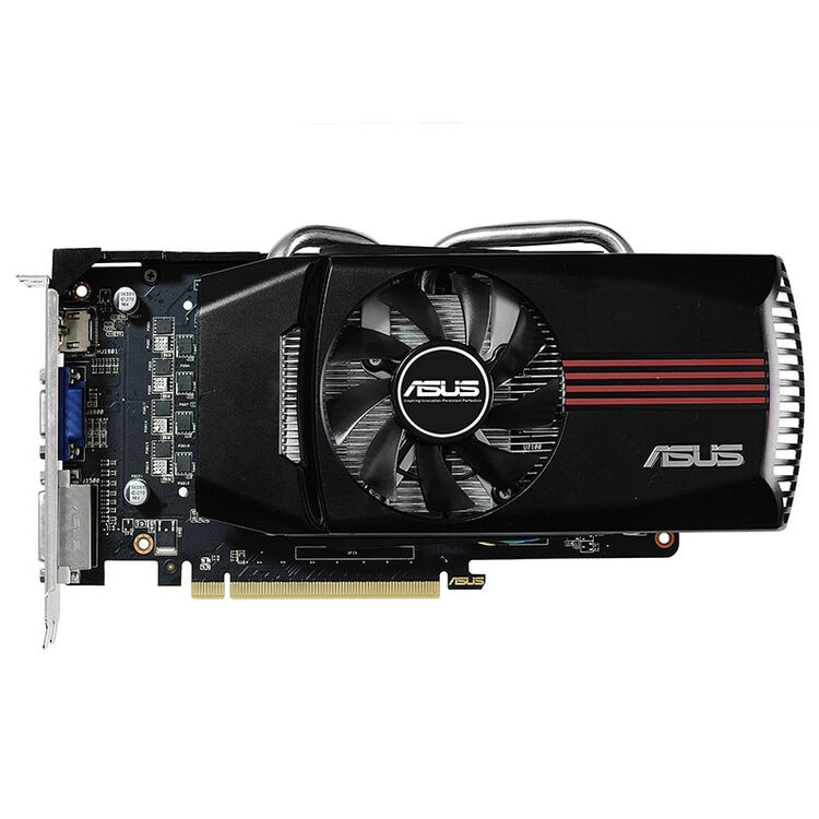 华硕(asus) hd7850-dc-2gd5-v2 750mhz/4000mhz 2gb/256bit ddr5 pci