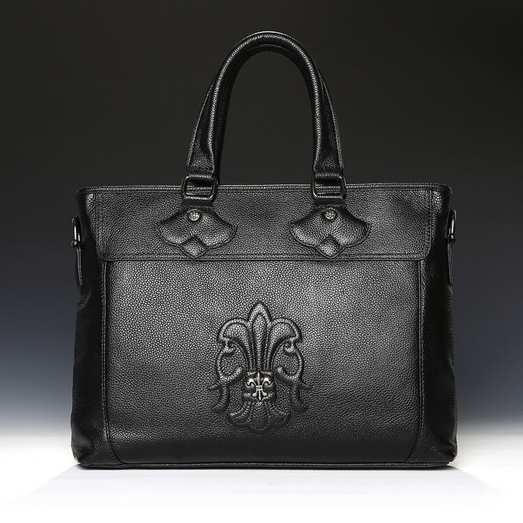 奢侈品2014新款高端男包手提包chrome hearts克罗心男士手提包休闲包