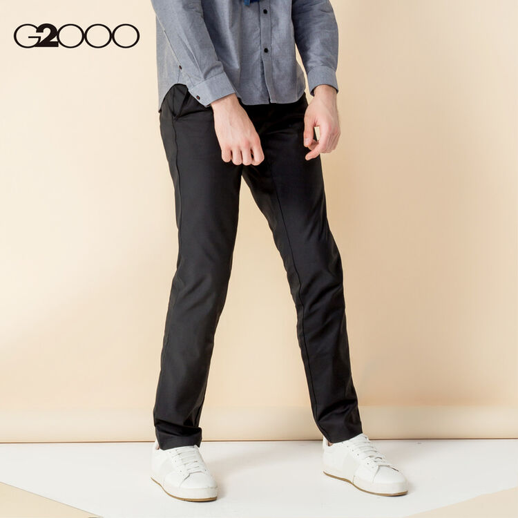 g2000青年裤子简约时尚休闲裤 秋季新品男装裤子舒适直筒修身长裤