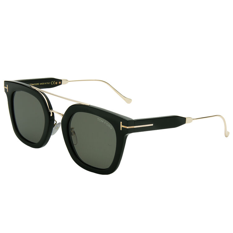 tom ford 汤姆福特眼镜太阳镜男女款黑色镜框墨绿色镜片tf541k 01n 51