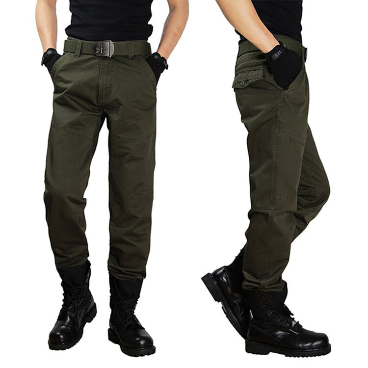 jeep吉普户外军迷长裤男特种兵作训伞兵裤靴裤春秋休